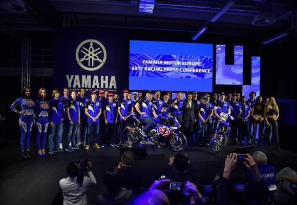 2017 Motocross Line-Up Presented at the Official Yamaha Racing Press Conference